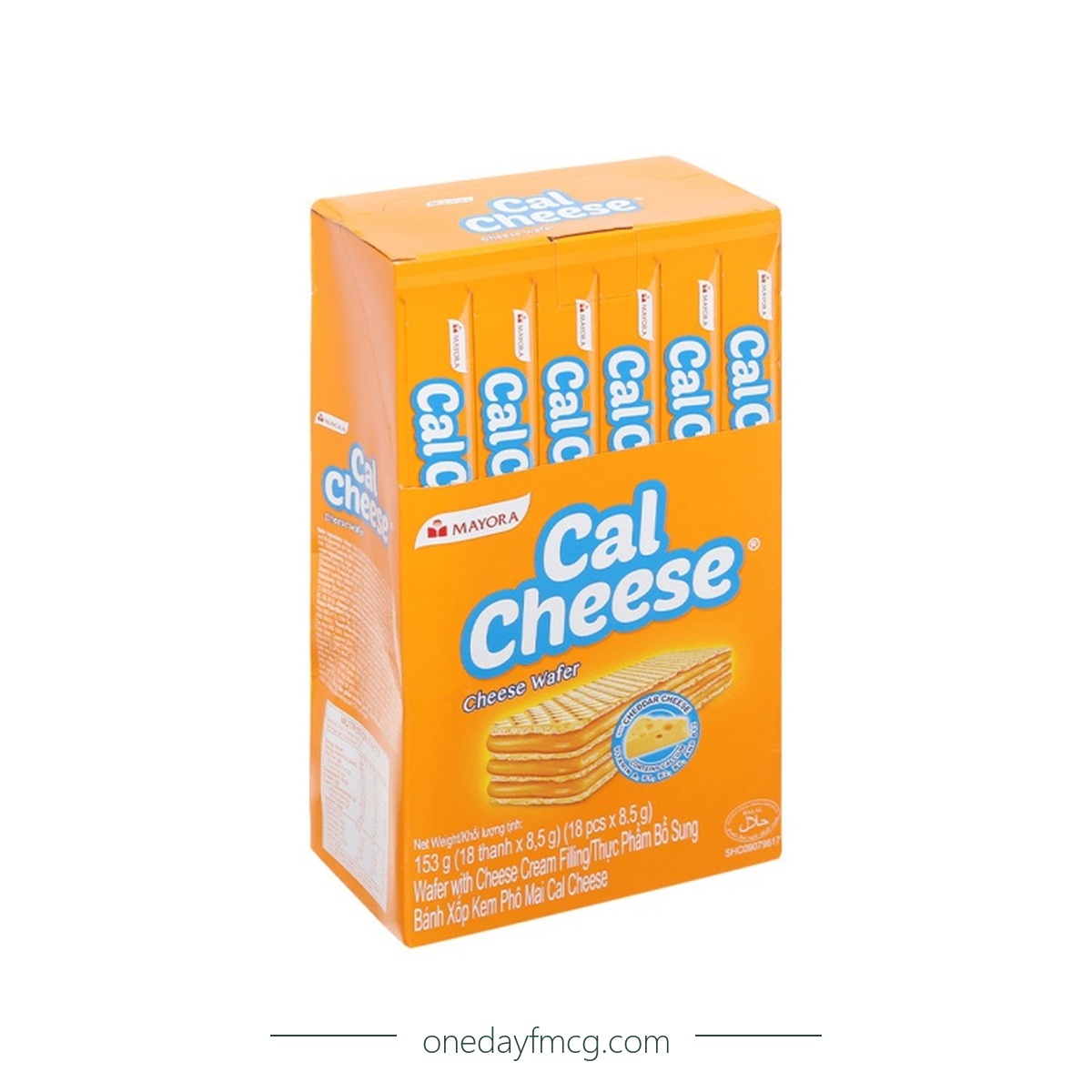CalCheese Wafer With Cheese Cream Filling 153g